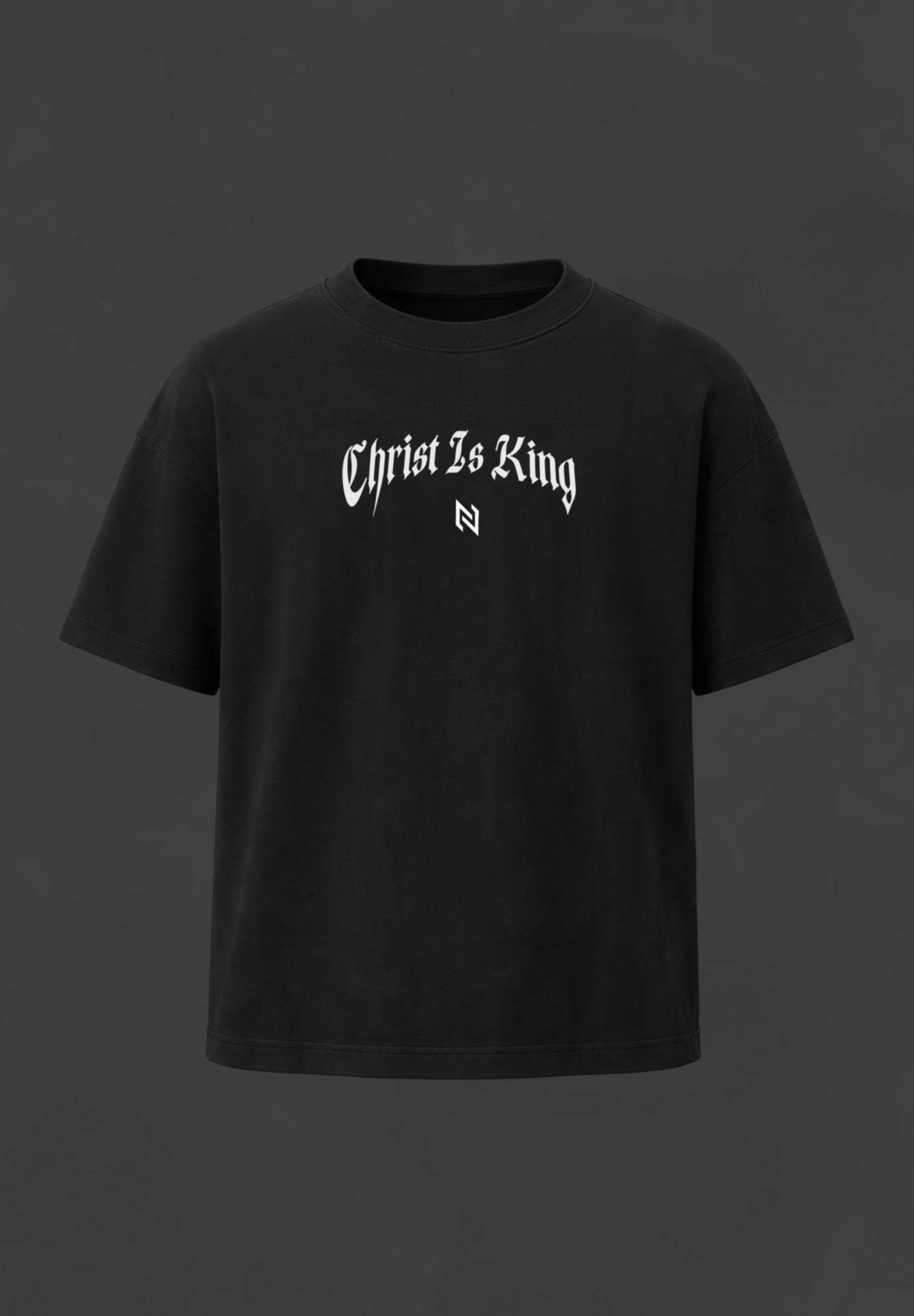 “CHRIST IS KING V3” OVERSIZED TEE