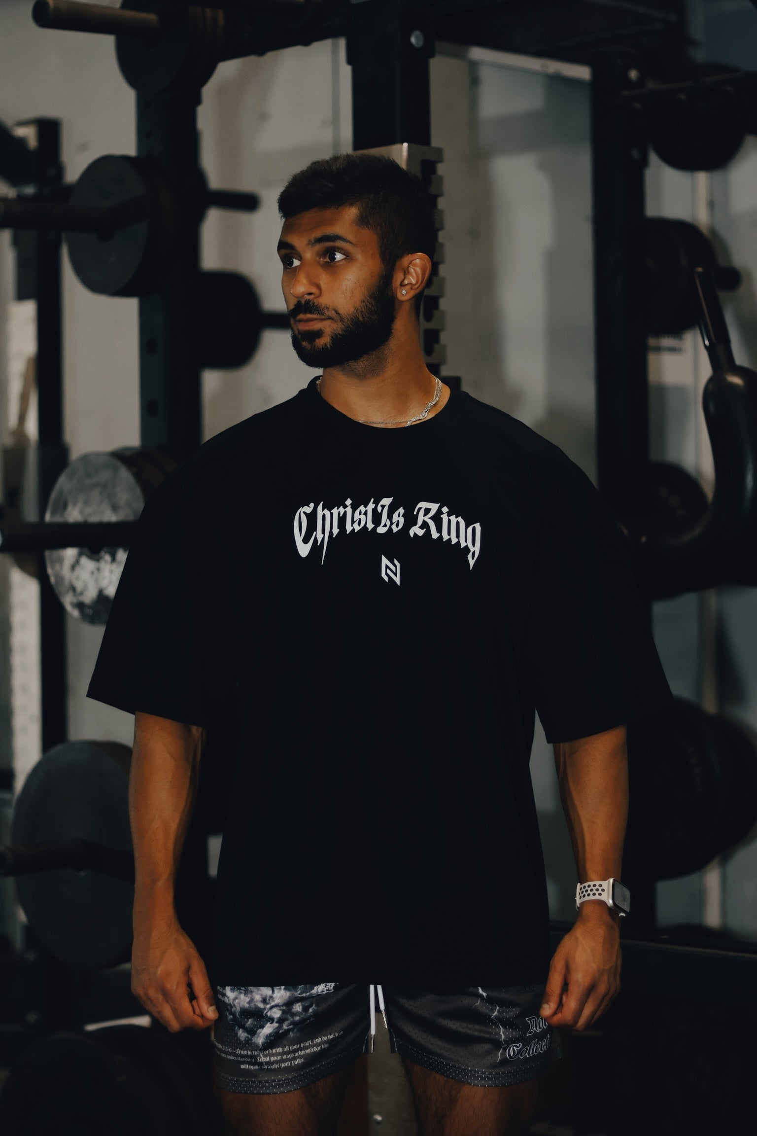 CHRIST IS KING OVERSIZED TEES