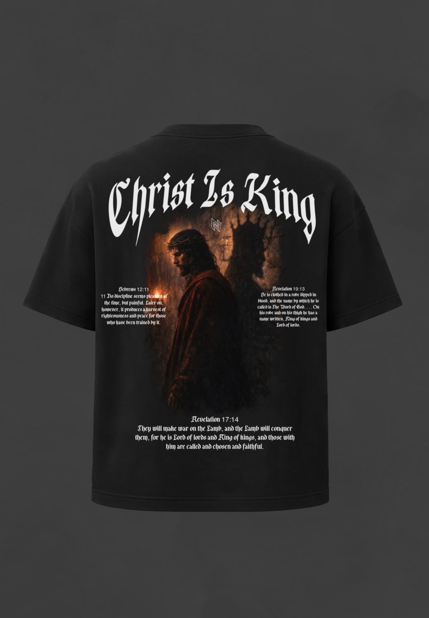 “CHRIST IS KING V2” OVERSIZED TEE