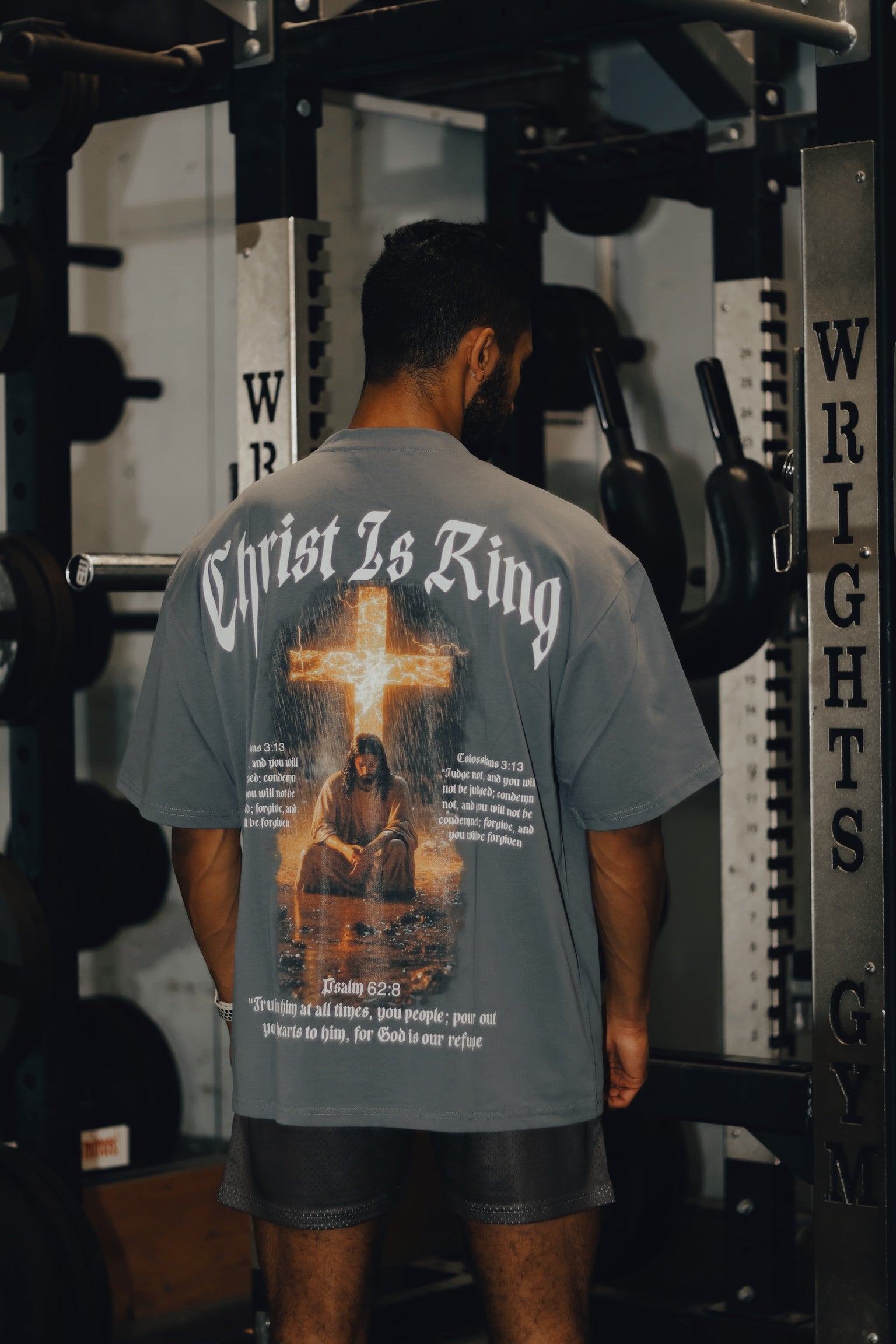 CHRIST IS KING OVERSIZED TEES