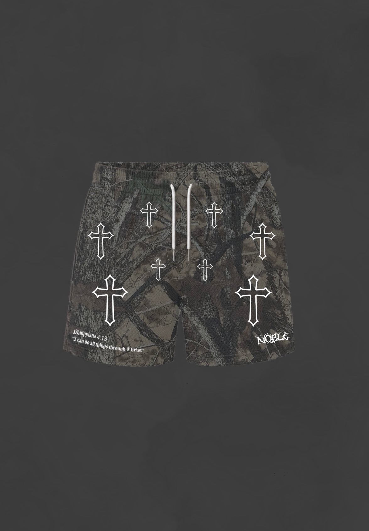 4:13 CROSS 6IN MESH SHORT (CAMO)