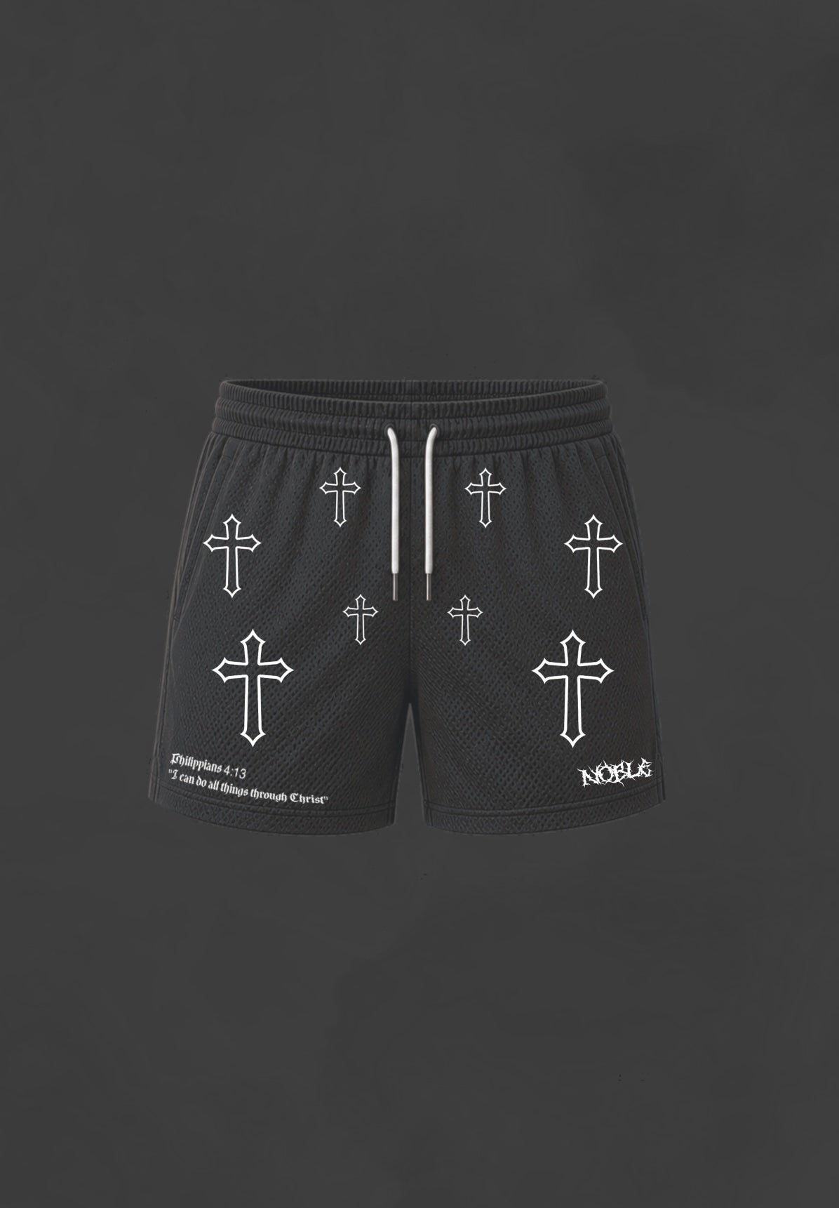 4:13 CROSS 6IN MESH SHORT (GREY)