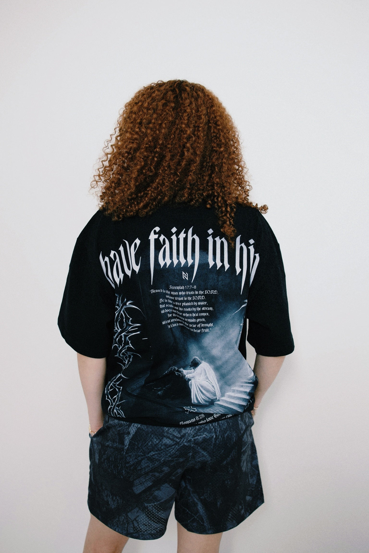 “HAVE FAITH IN HIM” OVERSIZED TEE