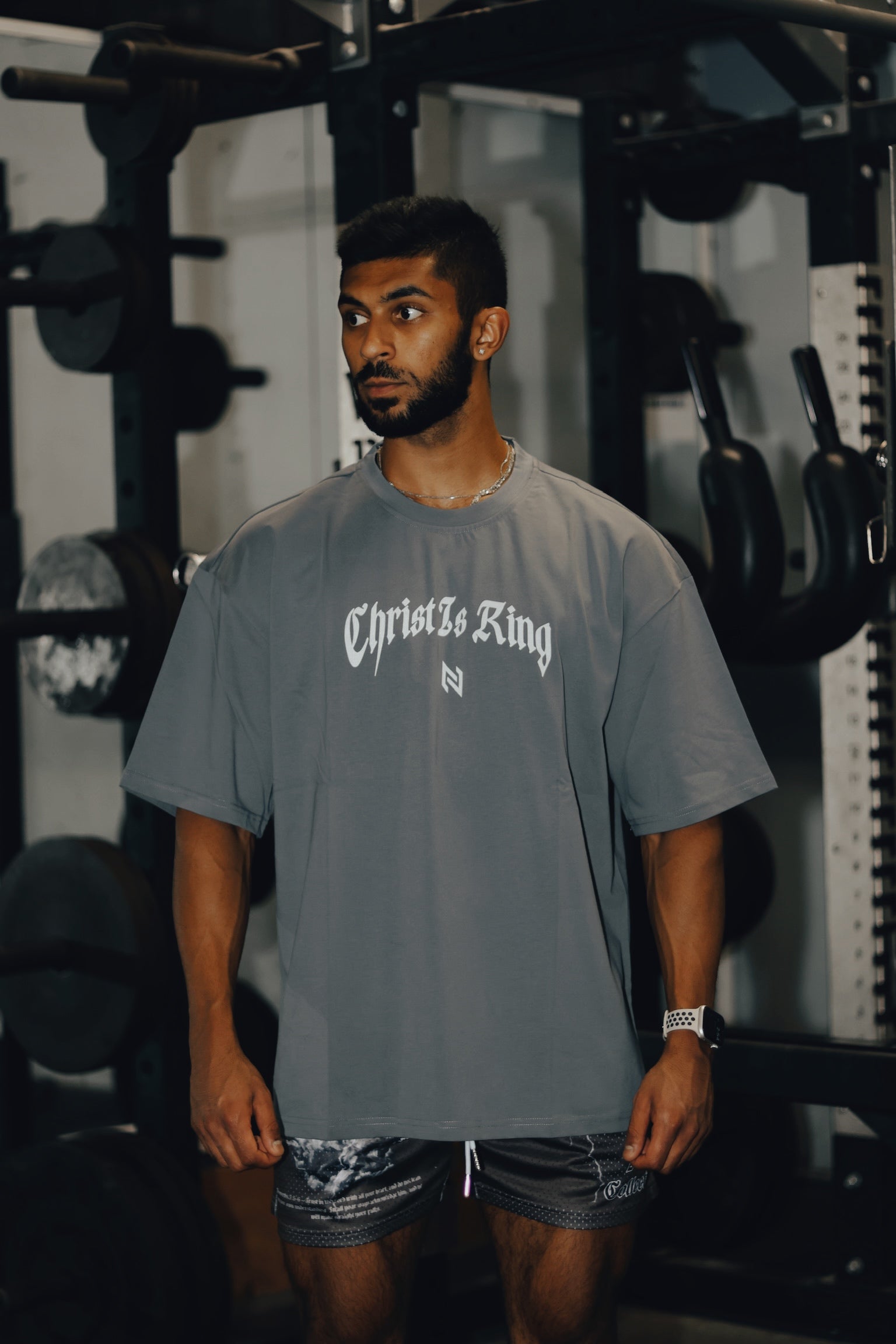 CHRIST IS KING OVERSIZED TEES