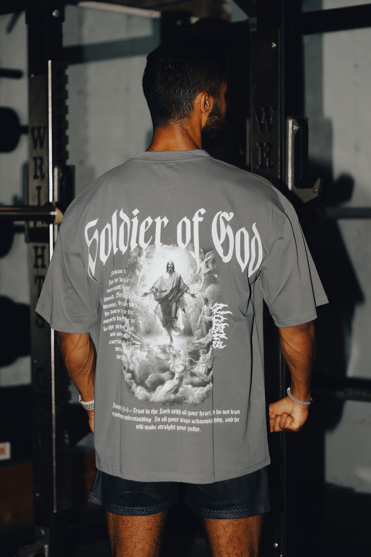 SOLDIER OF GOD OVERSIZED TEES