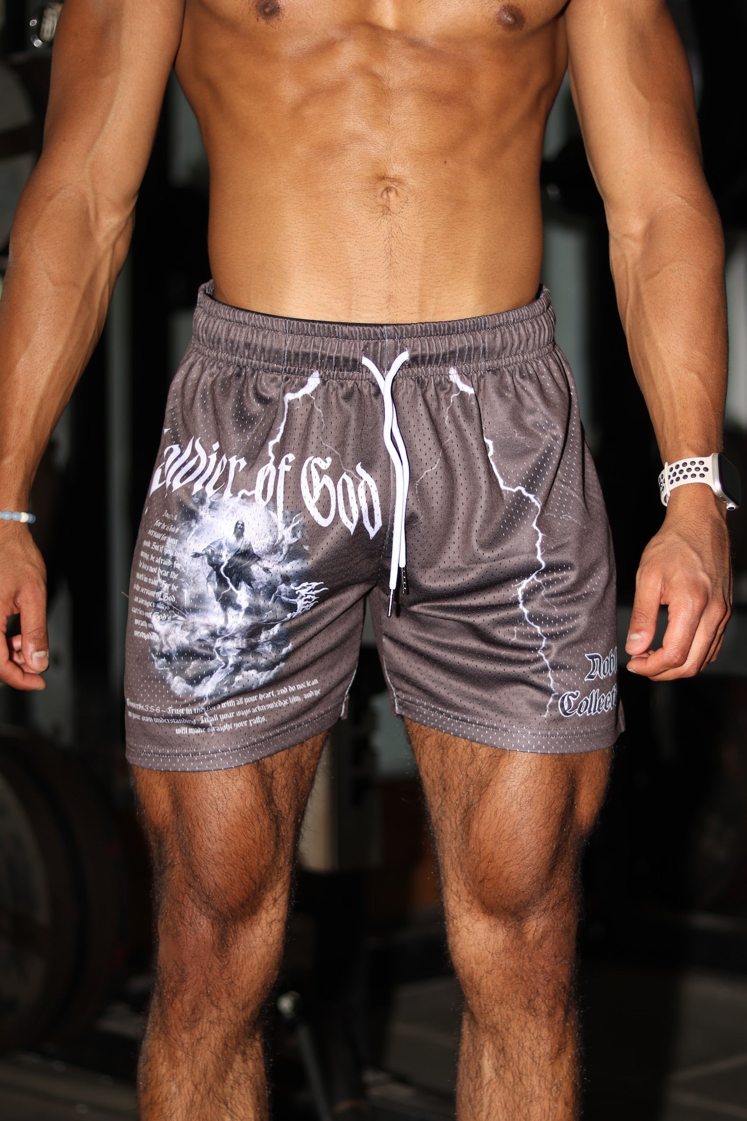 SOLDIER OF GOD 5IN MESH SHORTS