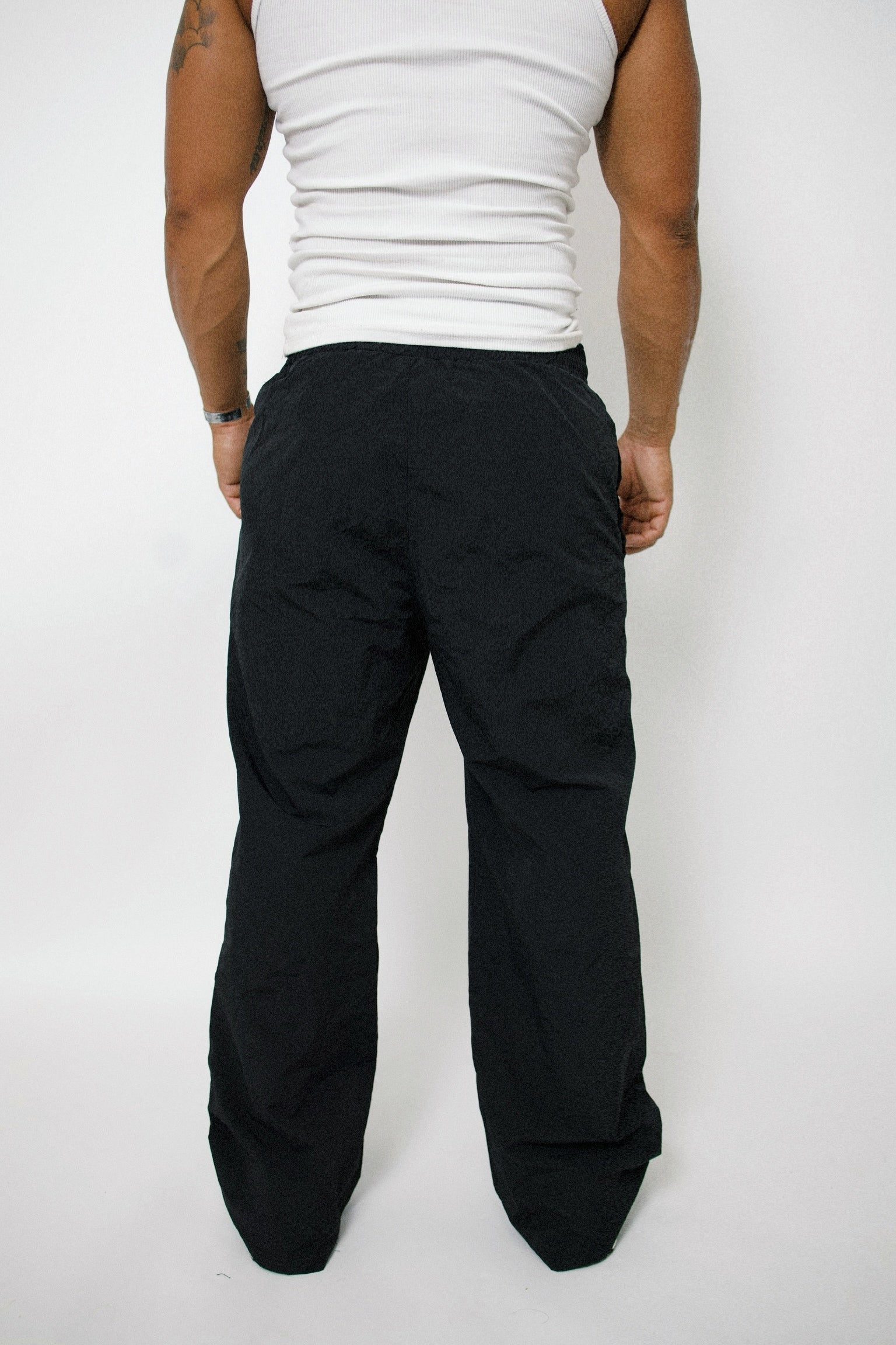 “SOLDIER OF GOD” BAGGY TRACK PANTS