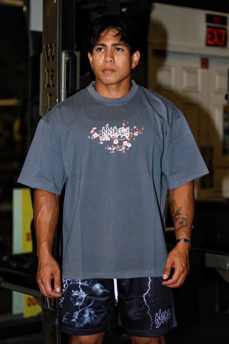 POWER & BLOSSOMS OVERSIZED TEES