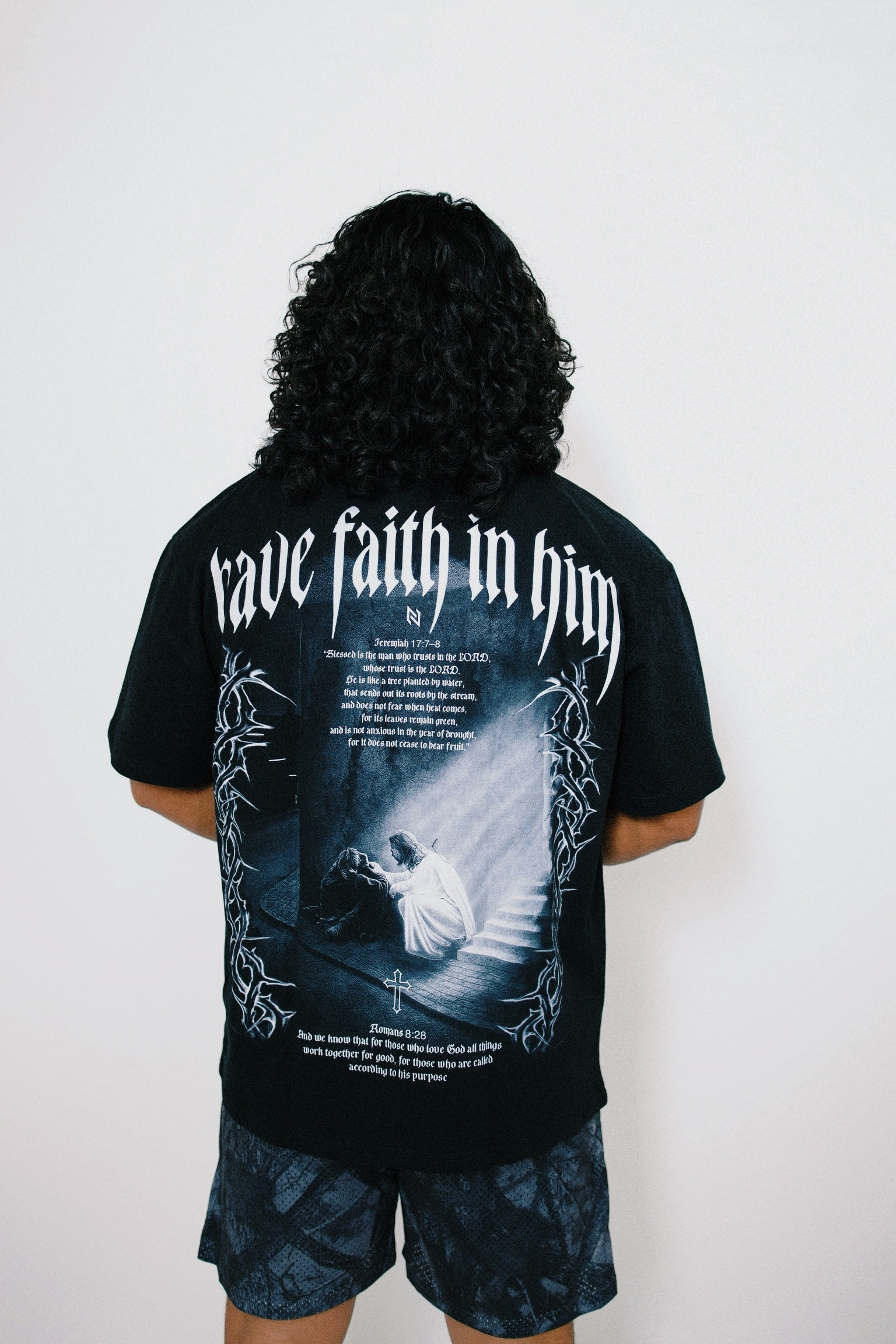 “HAVE FAITH IN HIM” OVERSIZED TEE