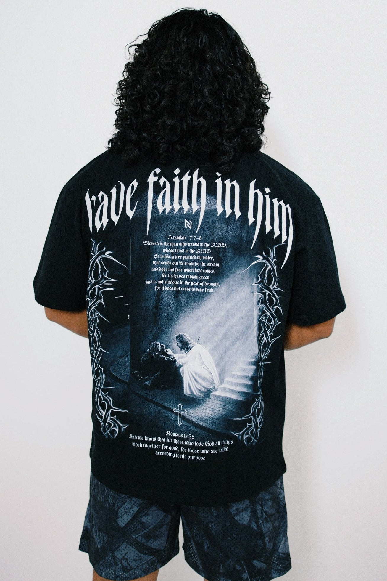 “HAVE FAITH IN HIM” OVERSIZED TEE