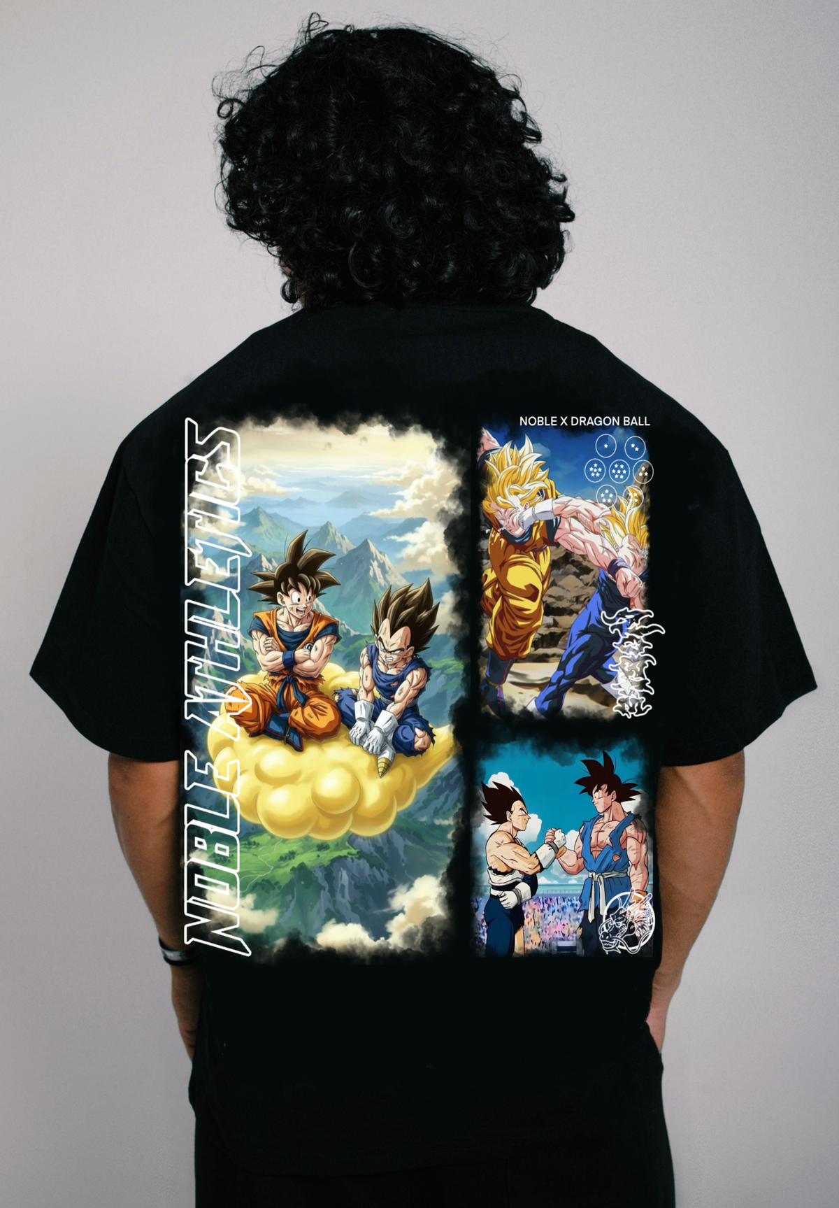 VEG & GOKU OVERSIZED TEE
