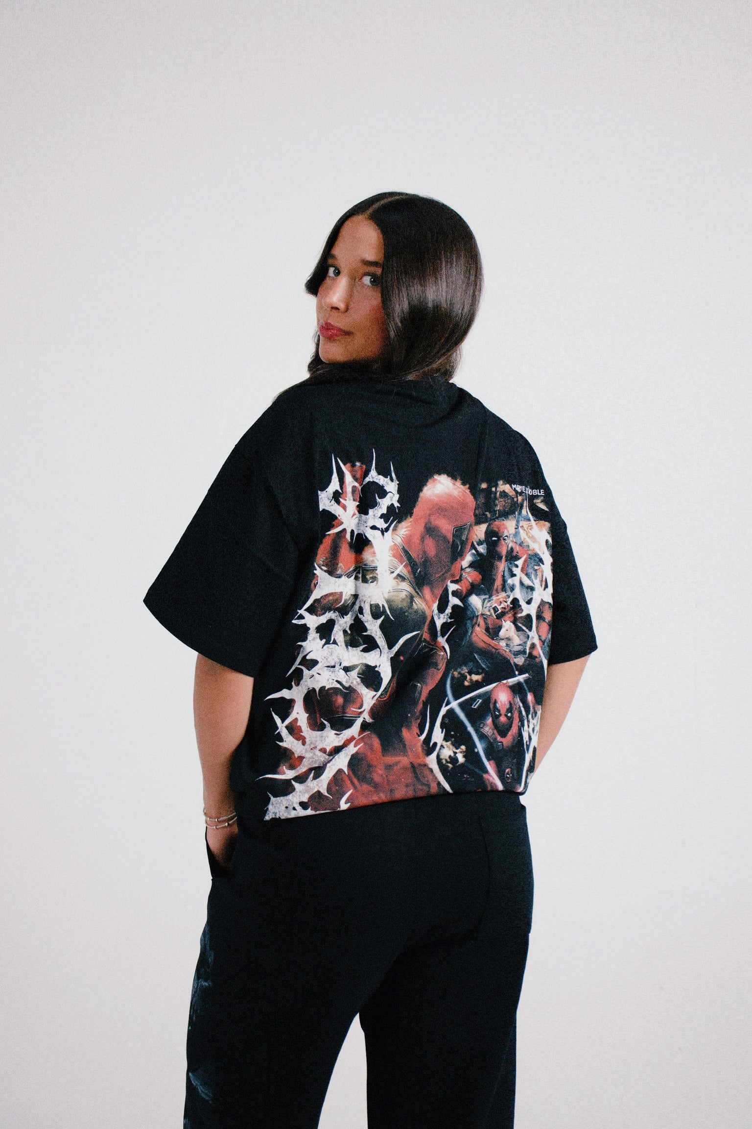 DEADPOOL V2 OVERSIZED TEE