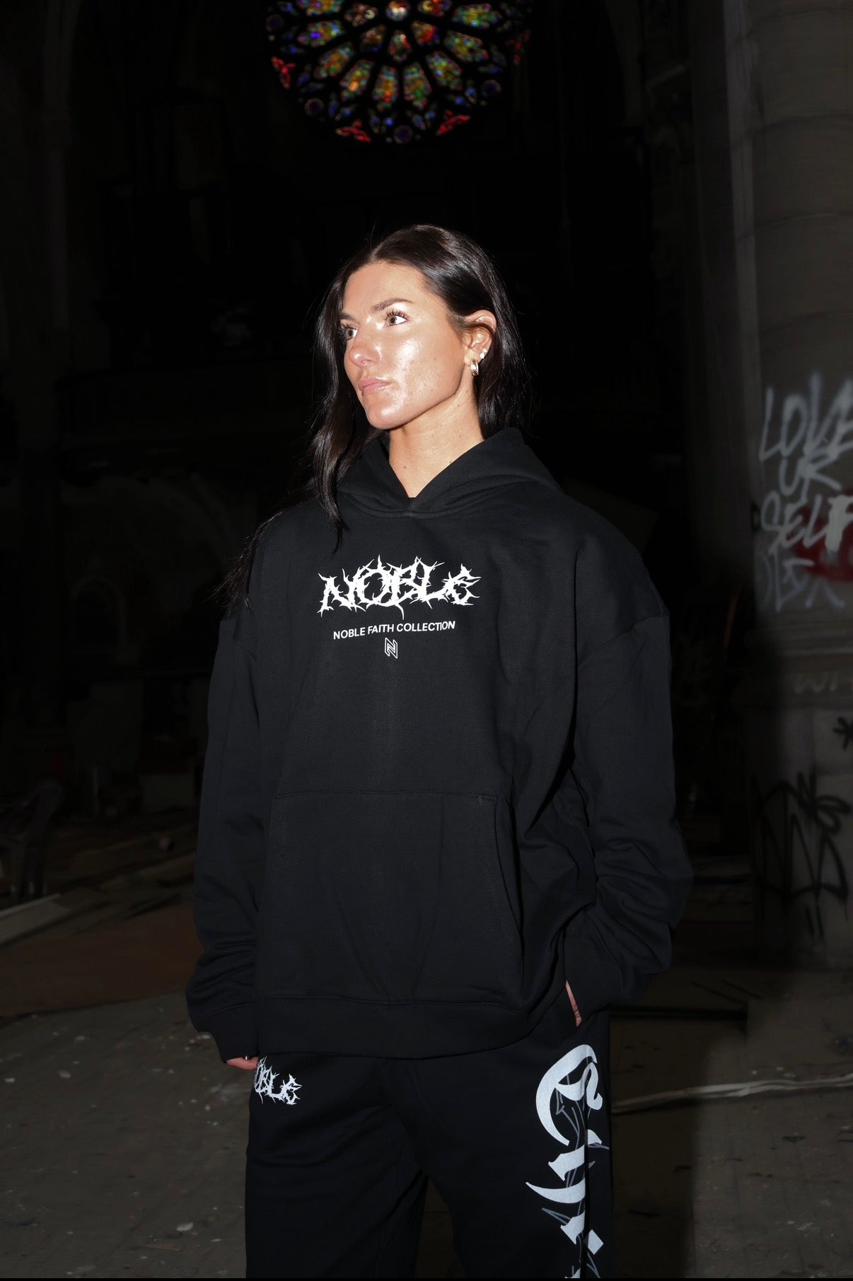 SAINT MICHAEL V2 HOODIE - noble