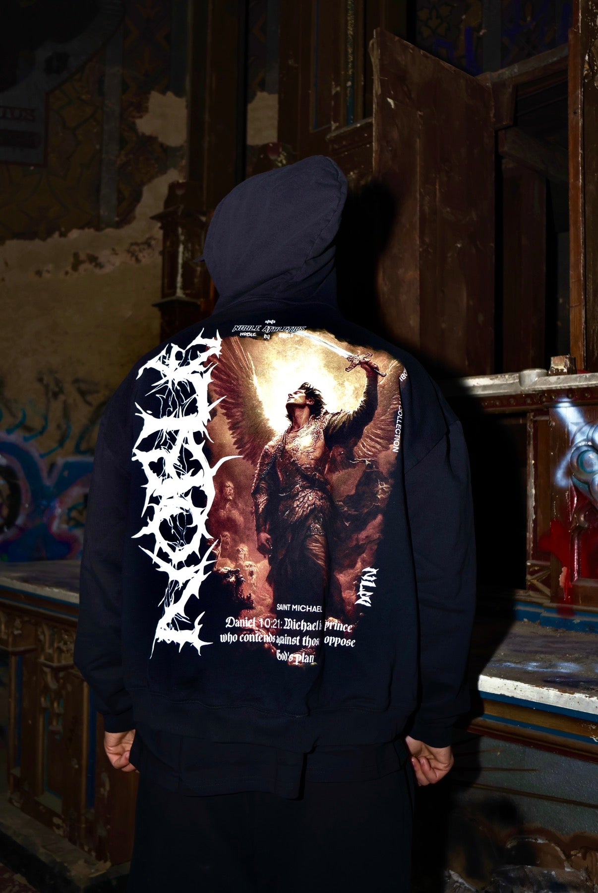 SAINT MICHAEL V2 HOODIE - noble