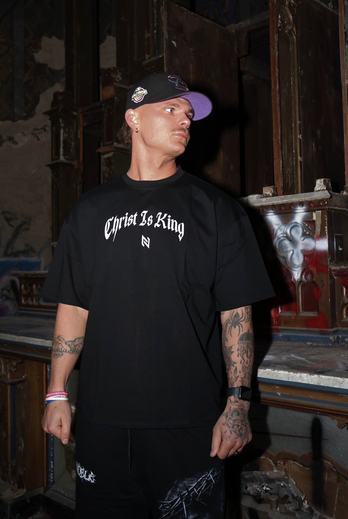 CHRIST IS KING TEE - noble