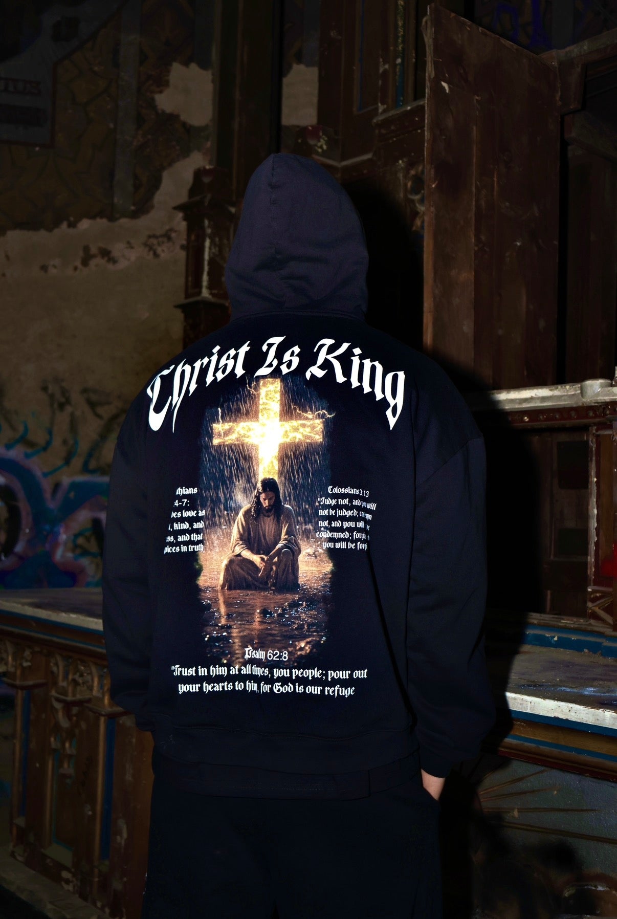 CHRIST IS KING HOODIE - noble