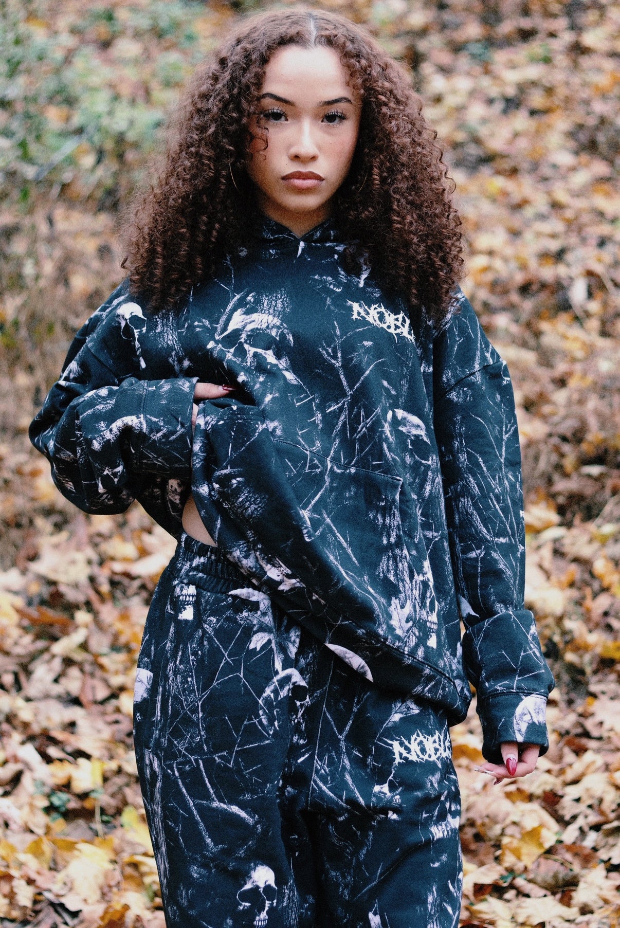 SKULL CAMO HOODIE | ONXY