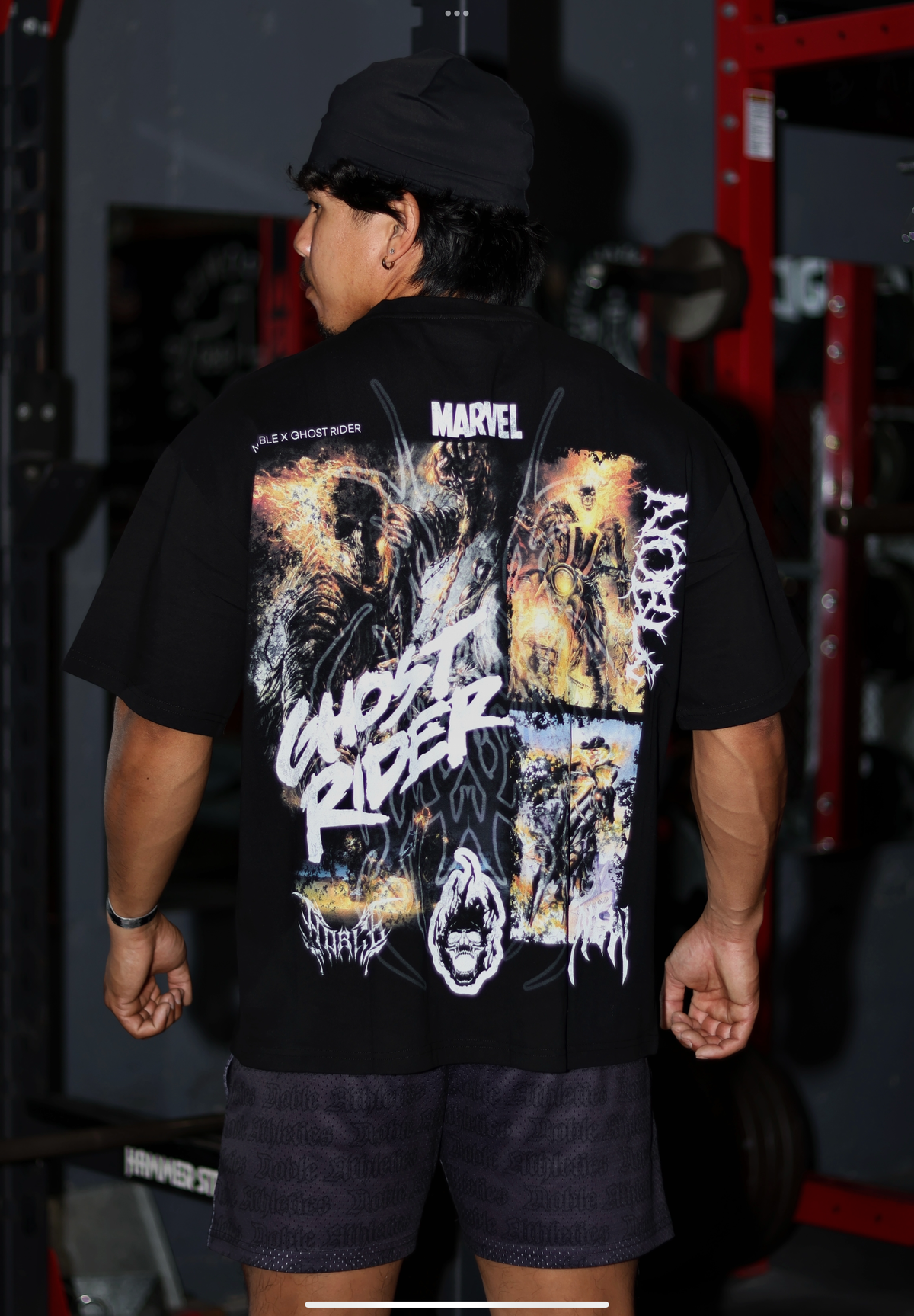 GHOST R OVERSIZED TEE