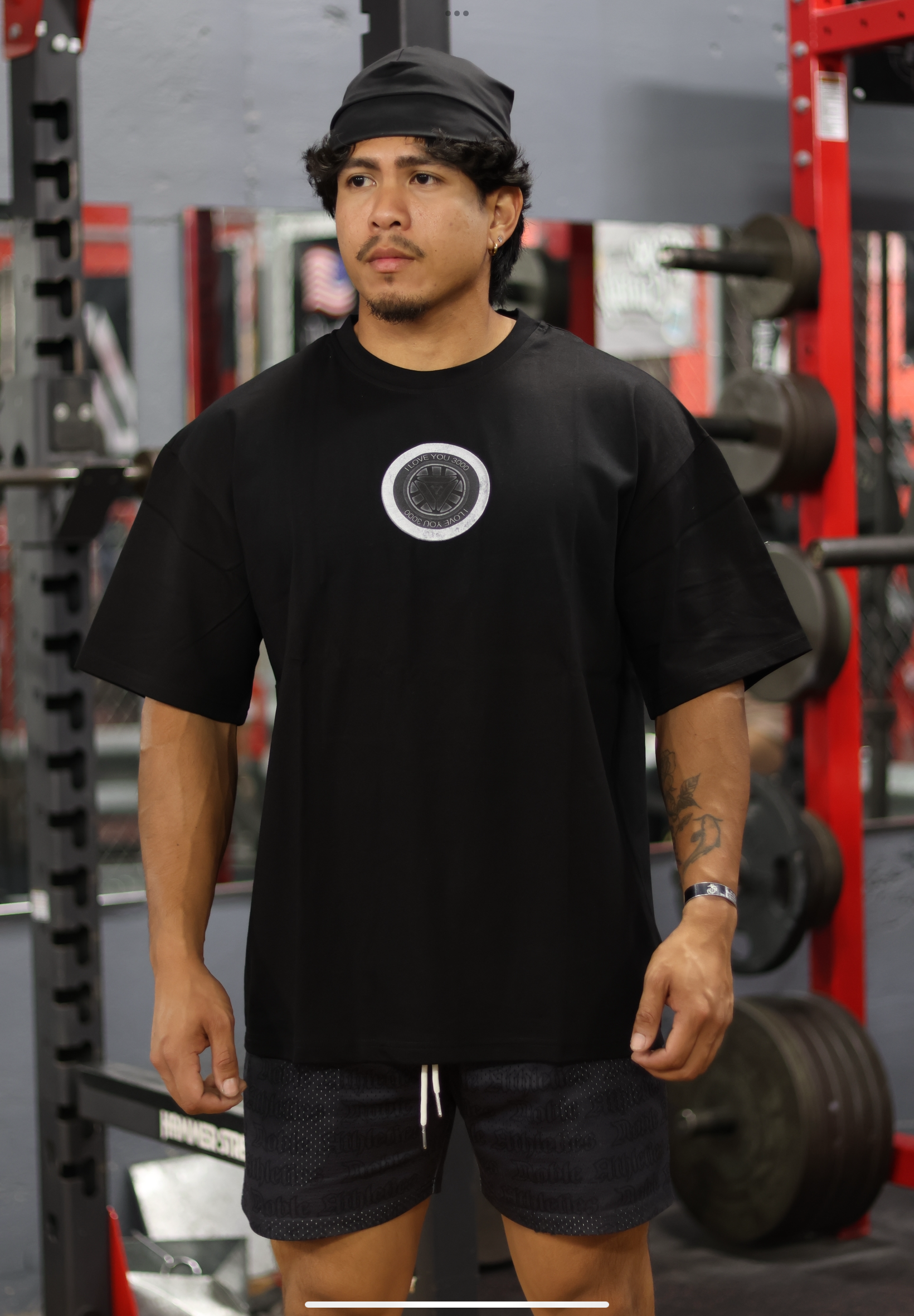 IRON M OVERSIZED TEE