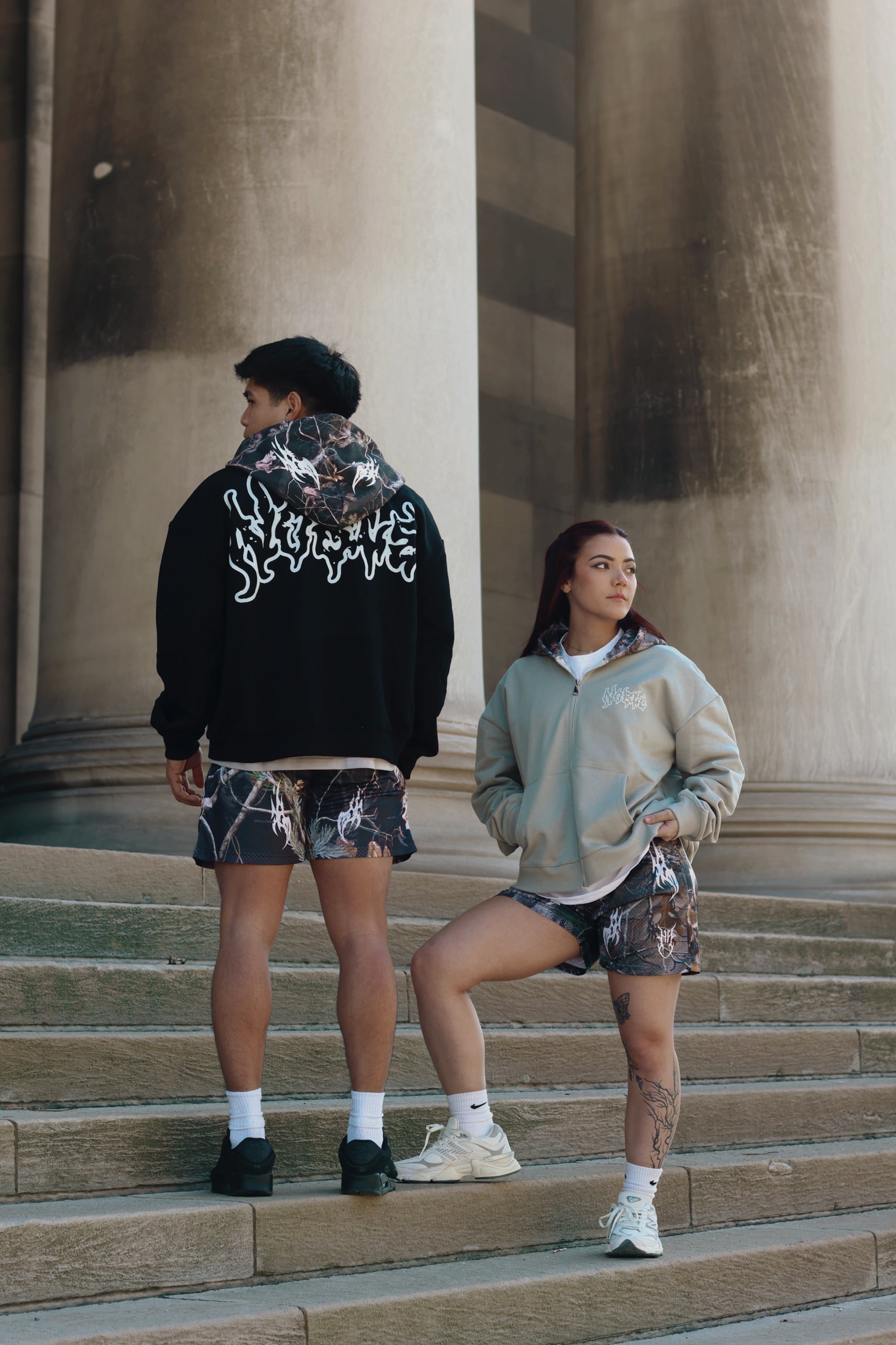 “CAMO V1” ZIP UP OYNX