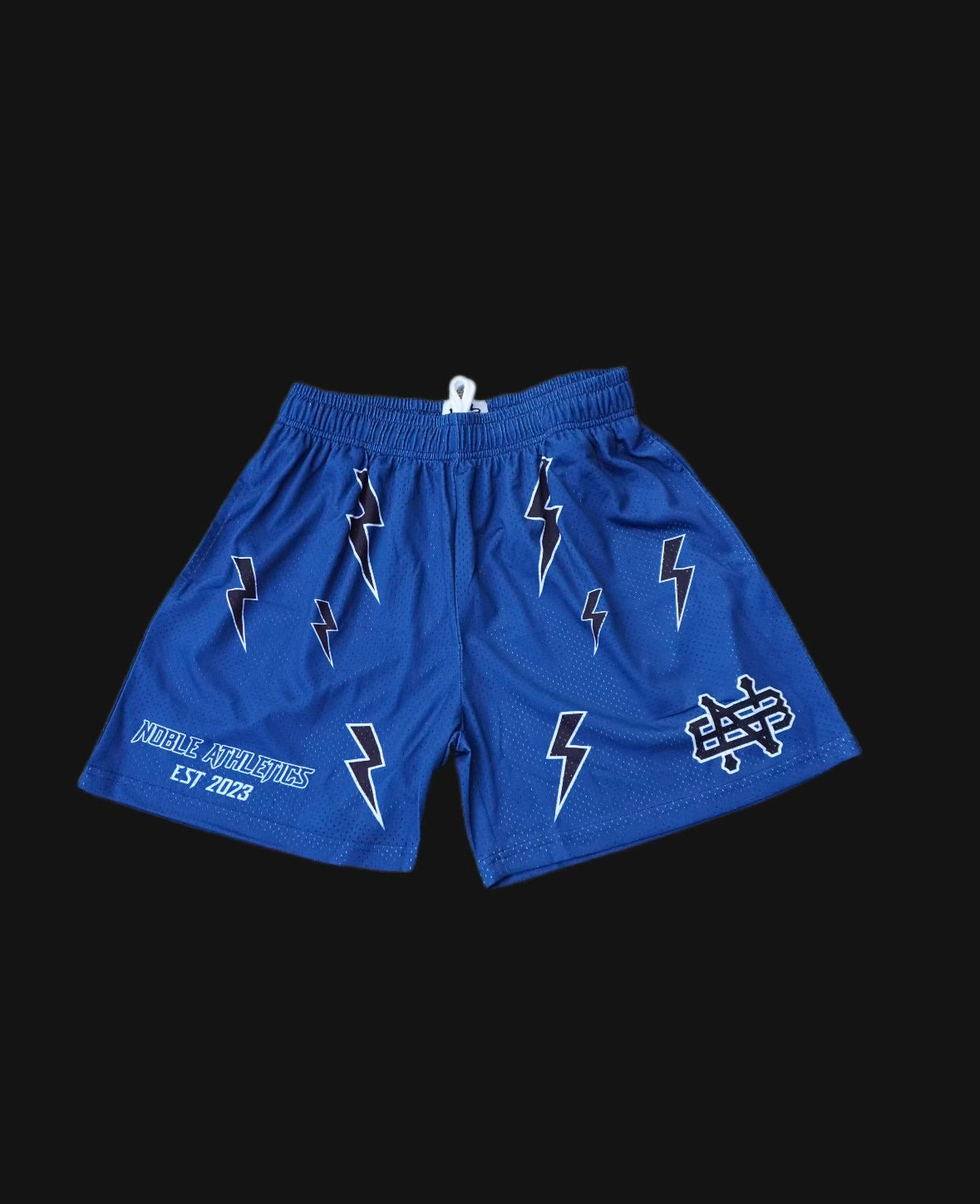 TRIP3L BOLT MESH SHORTS BLUE