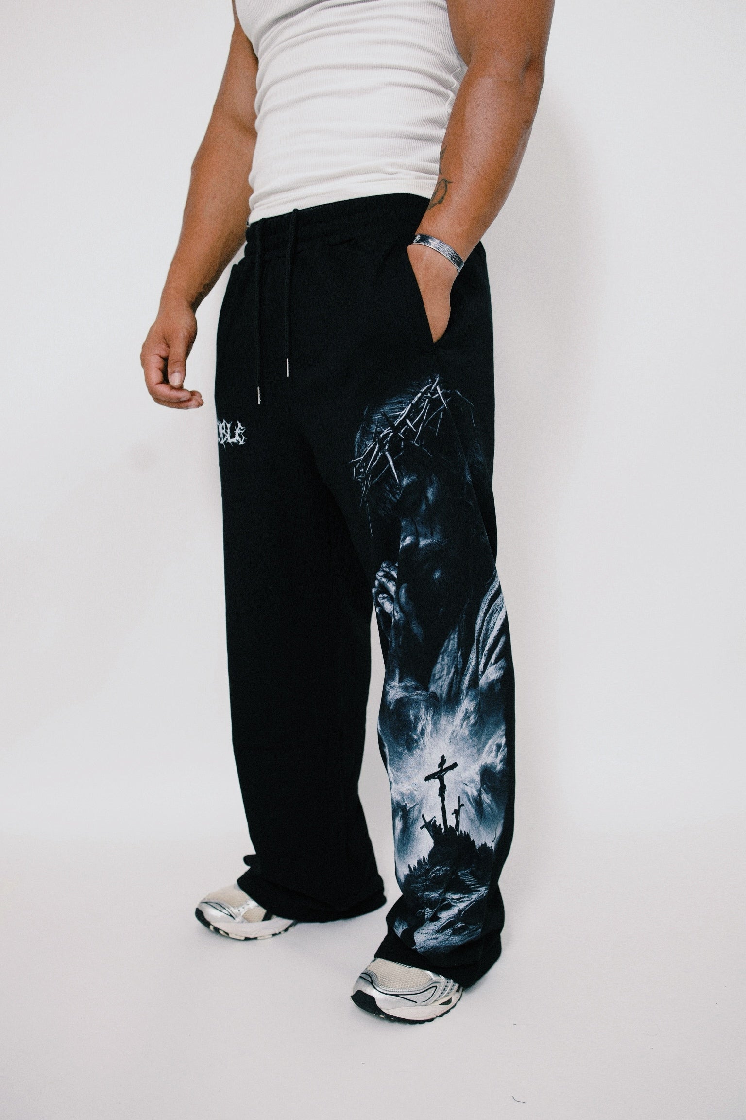 HAVE FAITH  BAGGY SWEATS