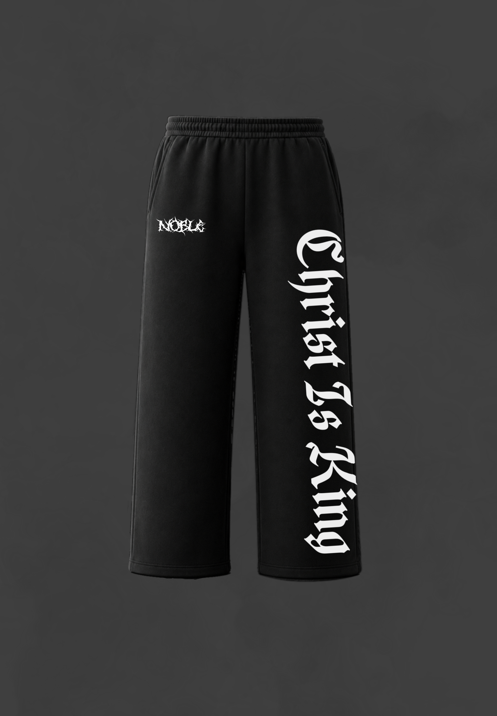 “CHRIST IS KING” BAGGY SWEATS