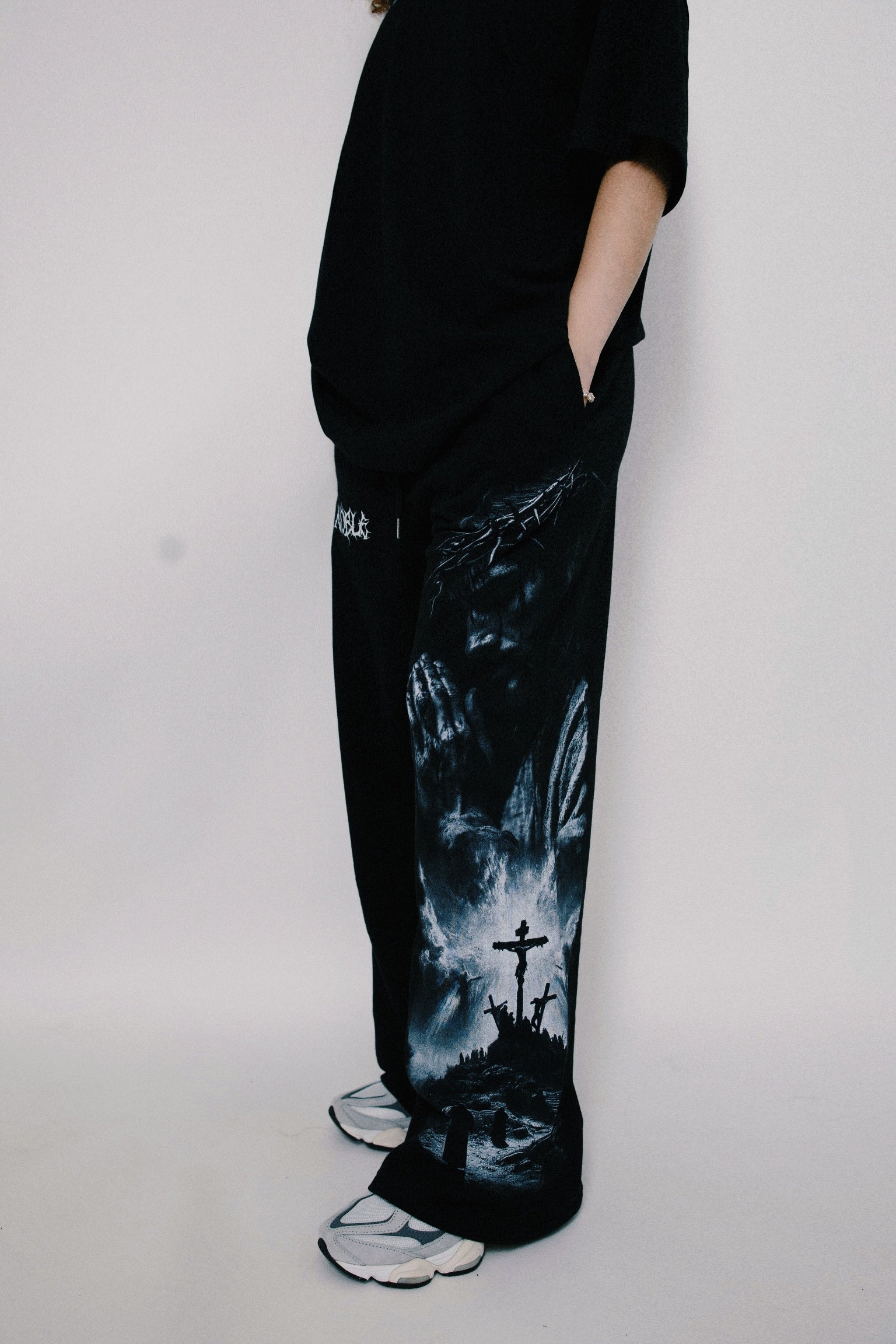HAVE FAITH  BAGGY SWEATS
