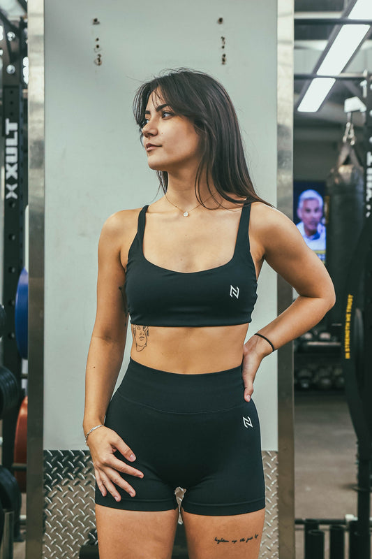 SWIFT SPORTS BRA (JET BLACK)