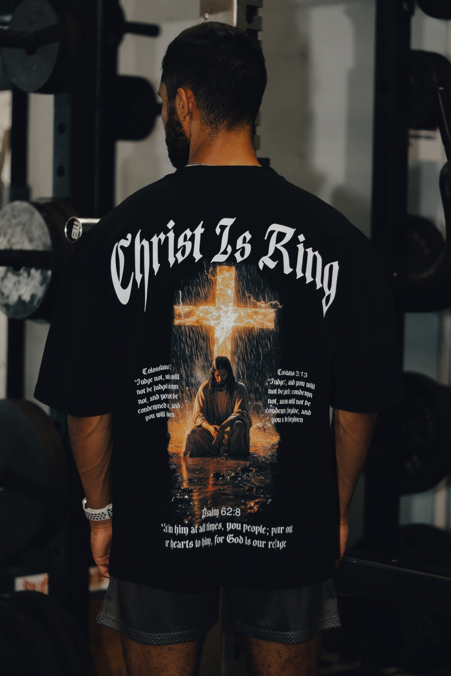 CHRIST IS KING OVERSIZED TEES