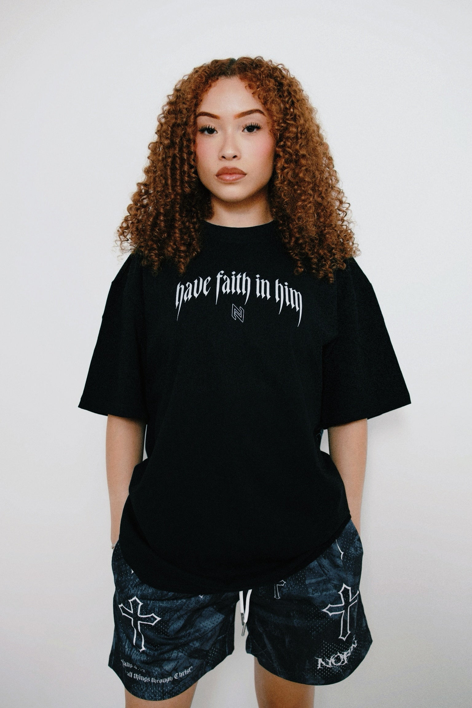 “HAVE FAITH IN HIM” OVERSIZED TEE