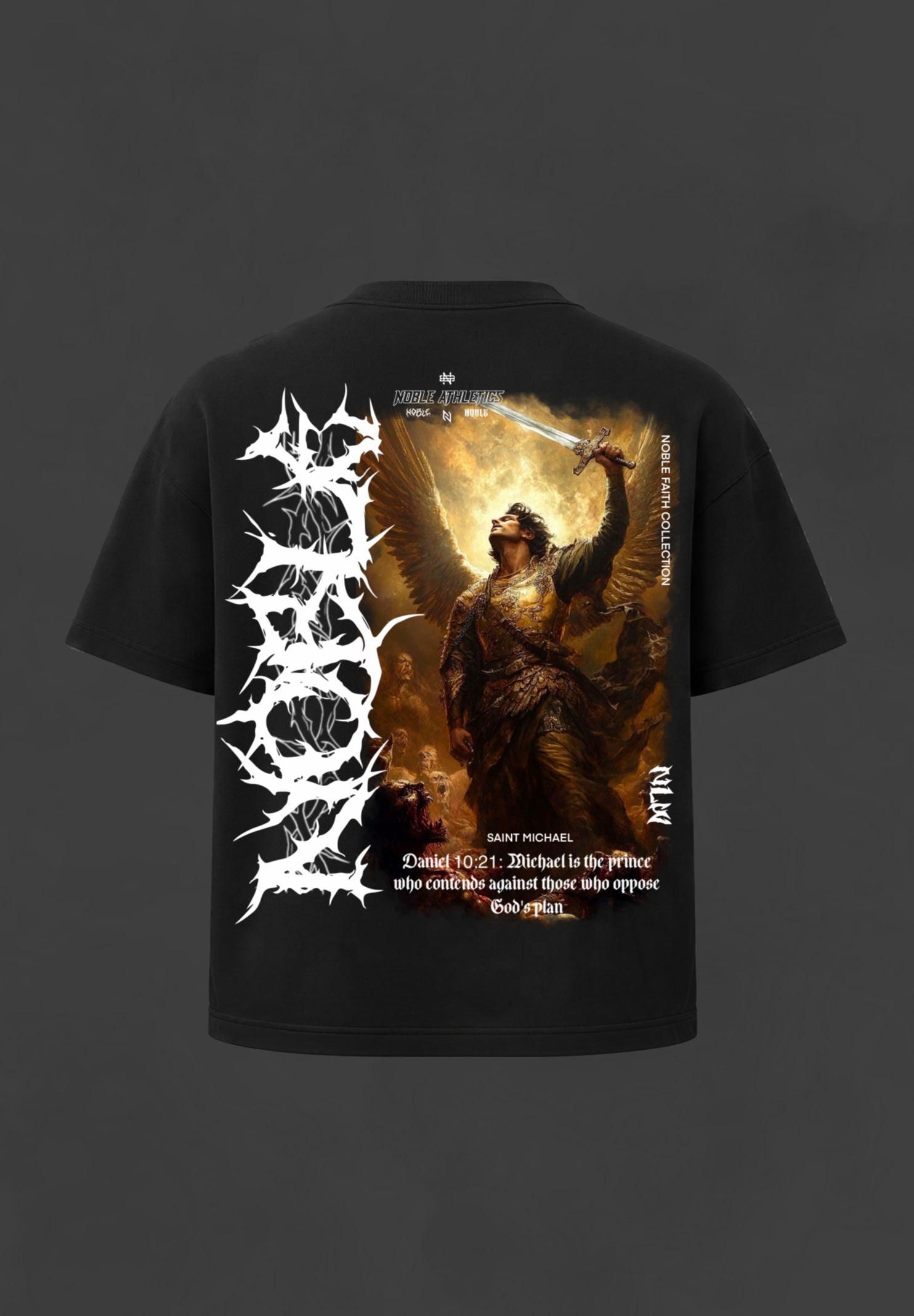 “SAINT MICHAEL V2” OVERSIZED TEE
