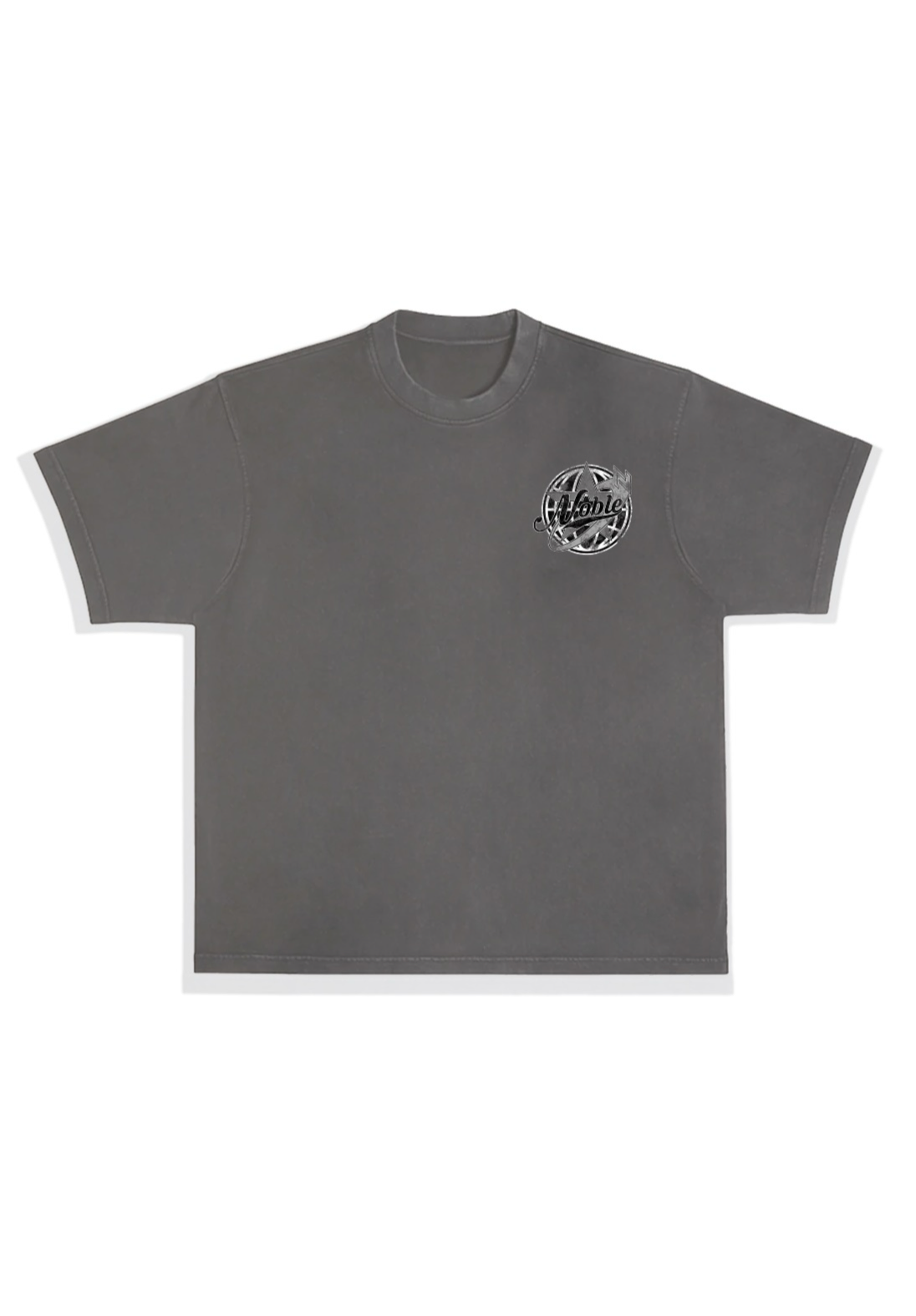 “NOBLESERIES” TEE GREY