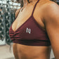 MINIMAL SPORTS BRA (WINE)