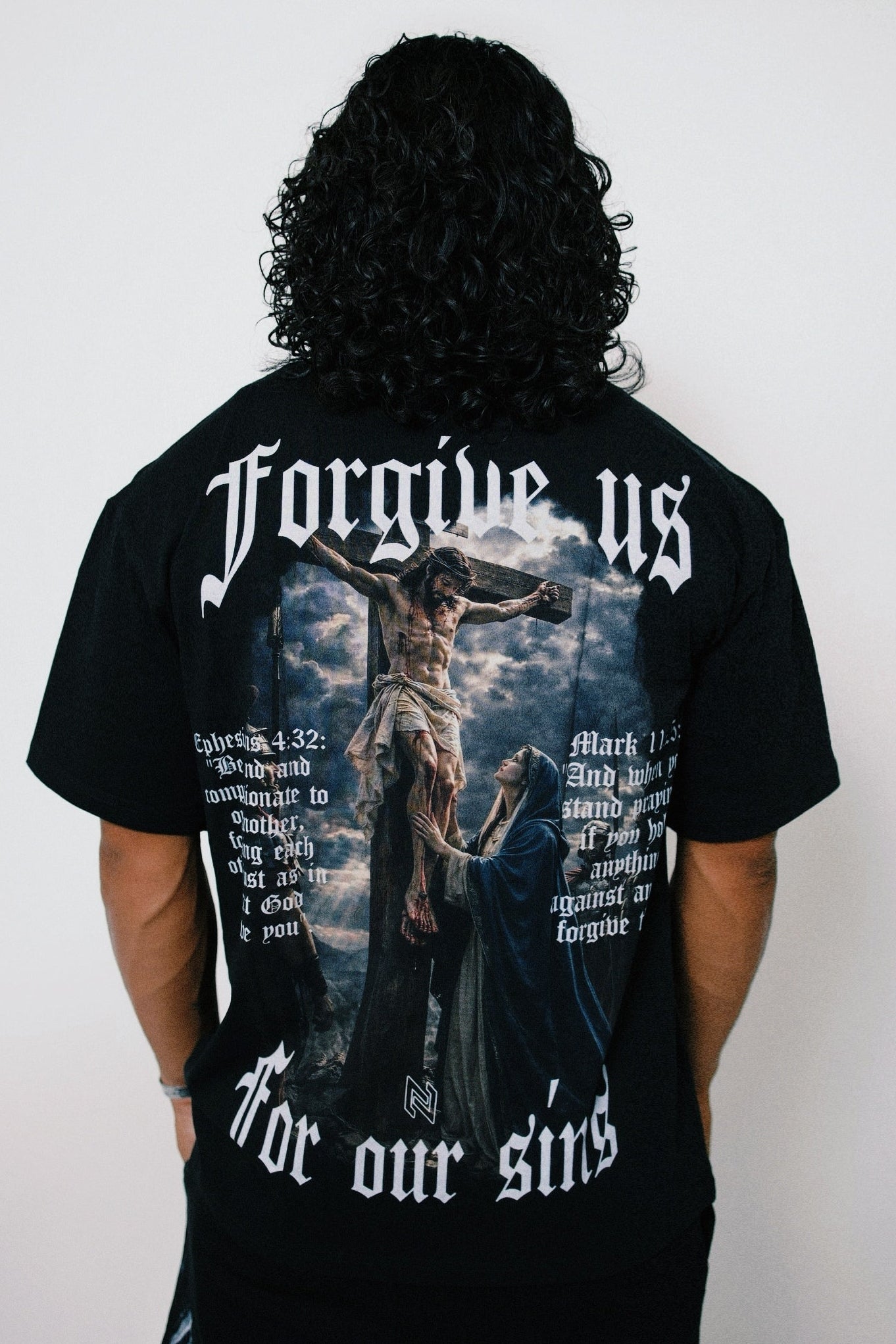“FORGIVE US” OVERSIZED TEE