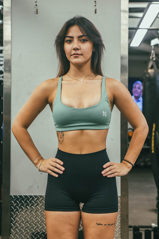 SWIFT SPORTS BRA (PASTEL GREEN)