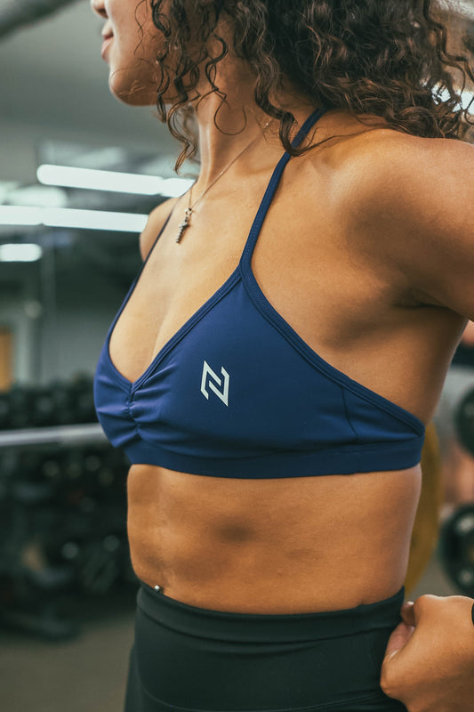 MINIMAL SPORTS BRA(NAVY)