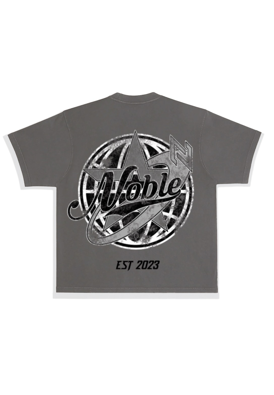 “NOBLESERIES” TEE GREY