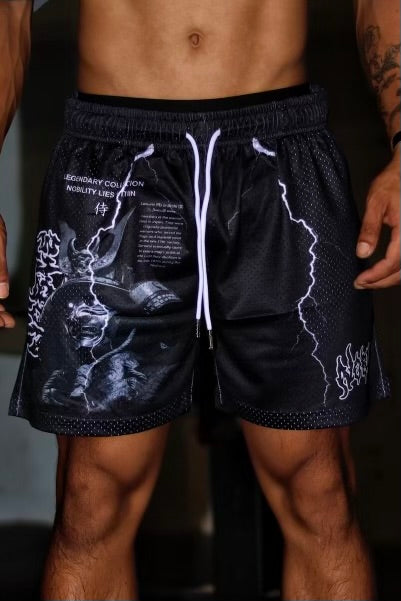 5IN INSEAM THE LAST SAMURAI MESH SHORTS