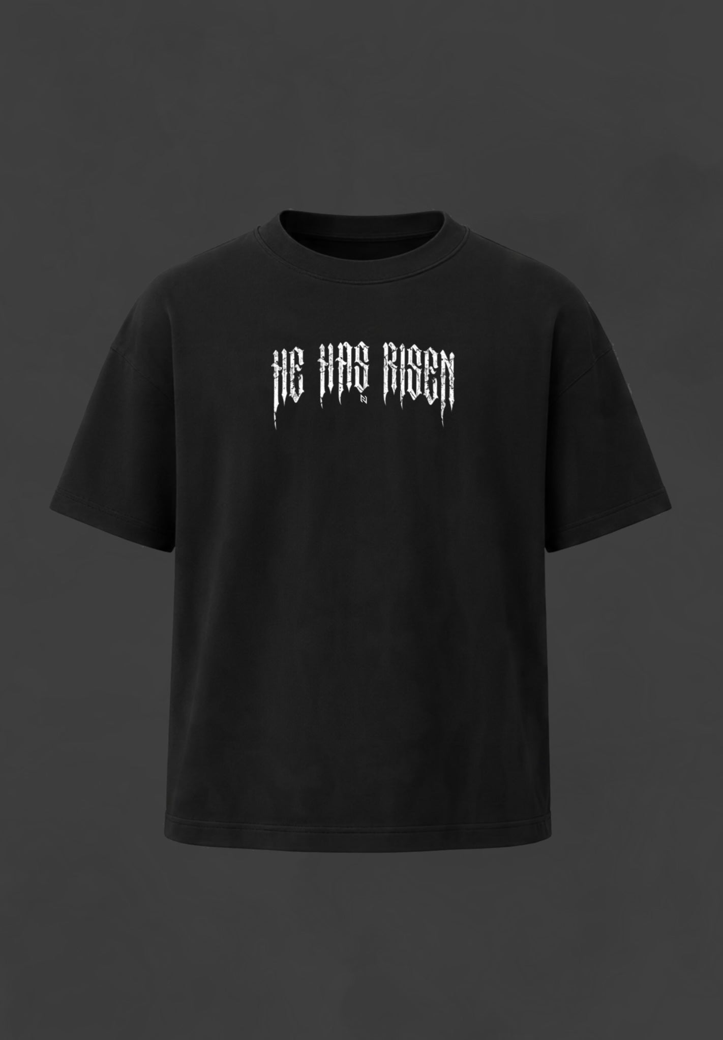 “HE HAS RISEN” OVERSIZED TEE