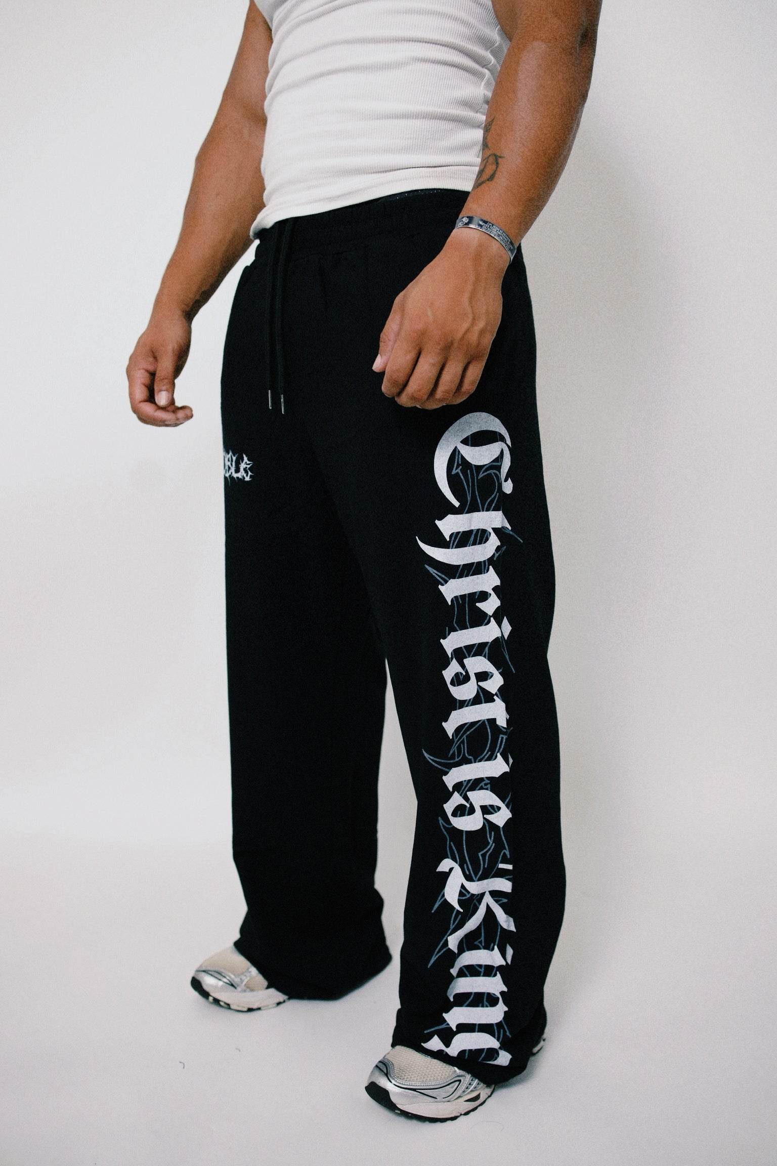 “CHRIST IS KING” BAGGY SWEATS