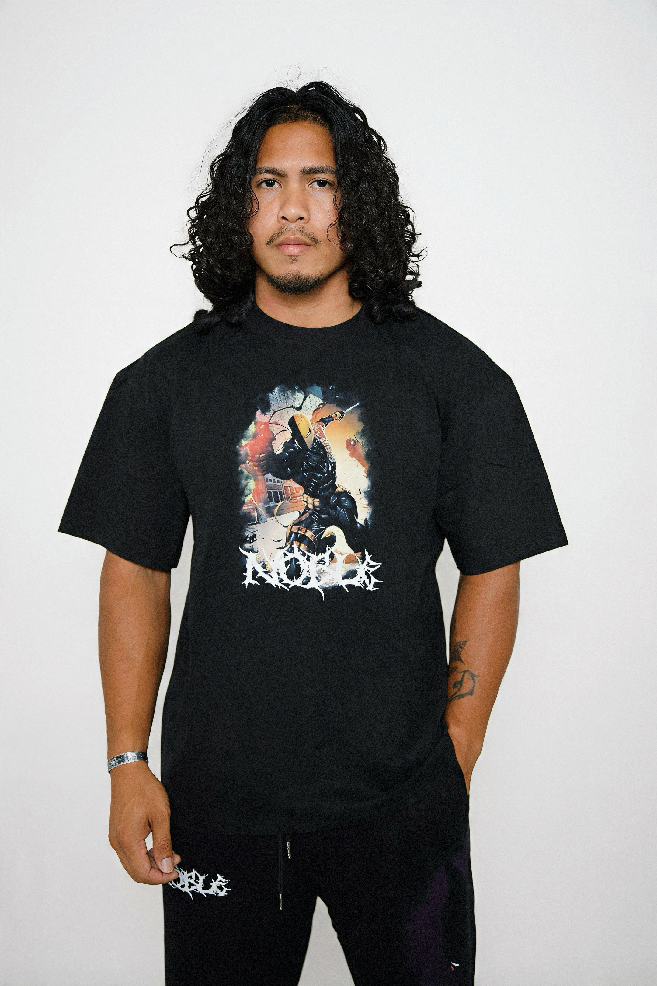 D3ATHSTROK3 OVERSIZED TEE
