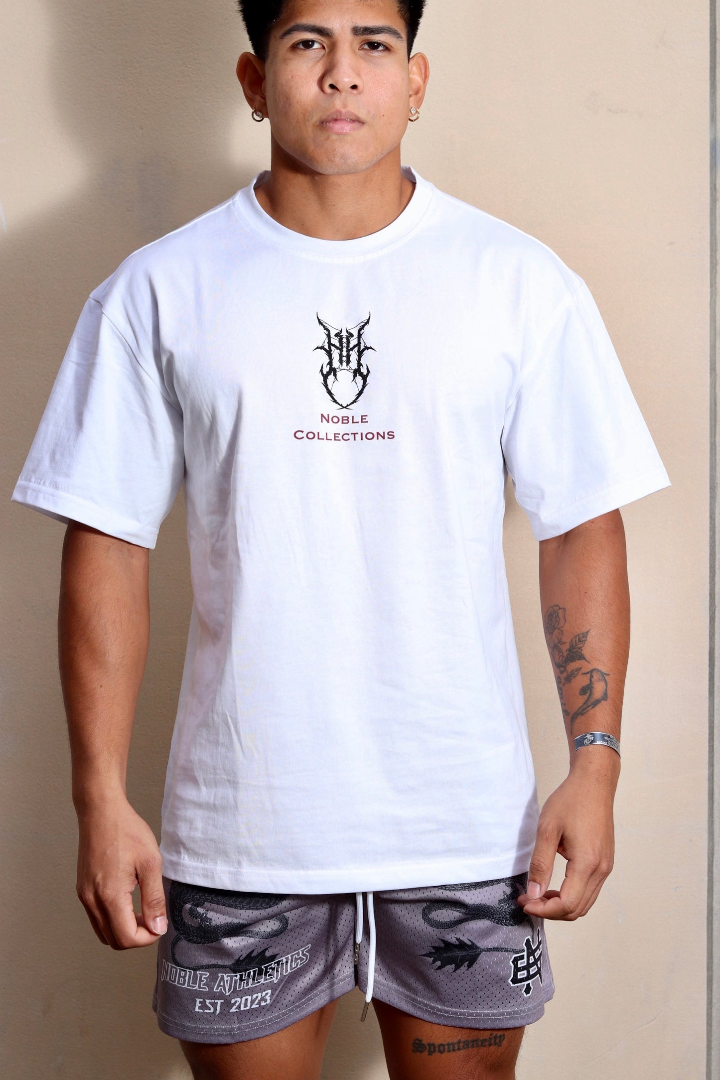 LEGENDARY ACID WASHED TEE-WHITE