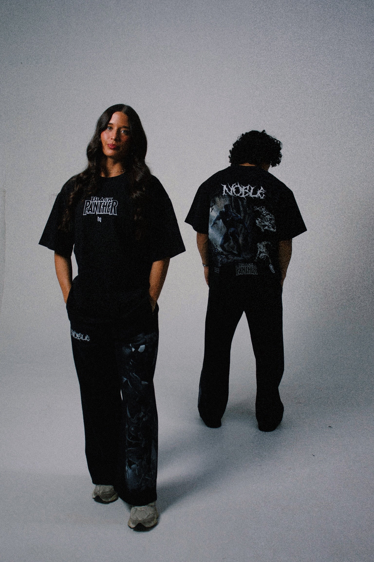 BLACK PANTHER OVERSIZED TEE