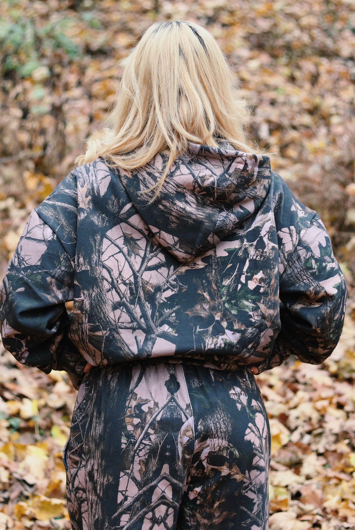 SKULL CAMO HOODIE | TAN - noble