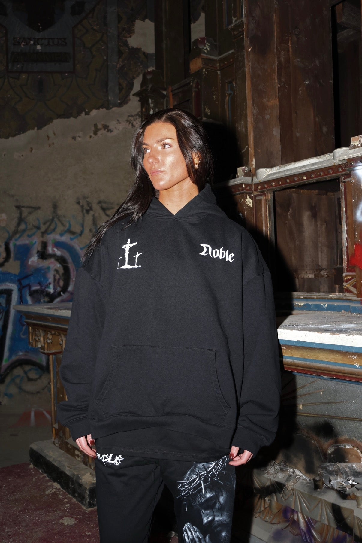 SOLDIER OF GOD HOODIE - noble