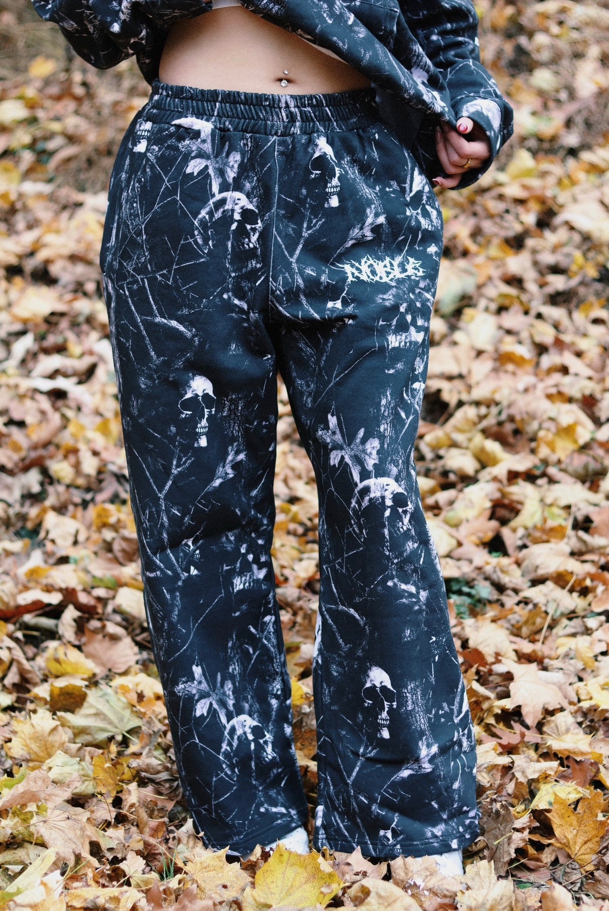 SKULL CAMO SWEATS | ONYX - noble