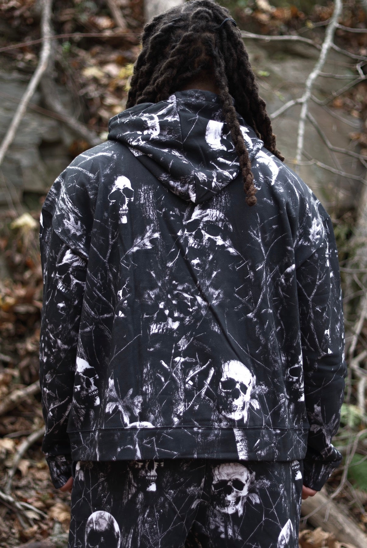 SKULL CAMO HOODIE | ONXY