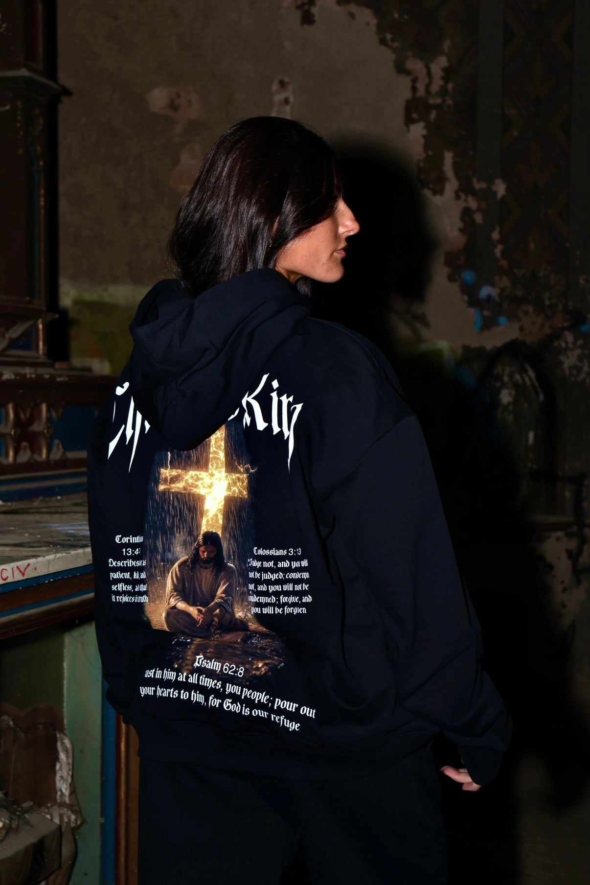 CHRIST IS KING HOODIE - noble