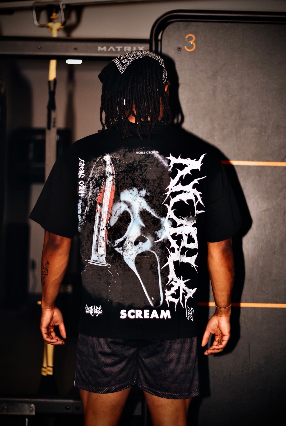 SCREAM OVERSIZED TEE - noble
